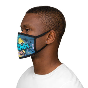 Tour de Puerto Rico Mixed-Fabric Face Mask