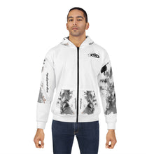 Load image into Gallery viewer, Mystory Mix Show Unisex Zip Hoodie (AOP)