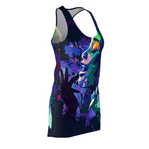 Women's Cut & Sew Racerback Dress (AOP)