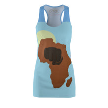 Load image into Gallery viewer, Africa&#39;s Fist Women&#39;s Cut &amp; Sew Racerback Dress (AOP)