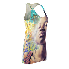 Load image into Gallery viewer, Sounds of The Soul Women&#39;s Cut &amp; Sew Racerback Dress (AOP)