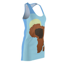 Load image into Gallery viewer, Africa&#39;s Fist Women&#39;s Cut &amp; Sew Racerback Dress (AOP)