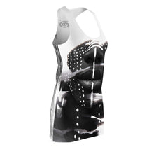 Load image into Gallery viewer, Tribe Face Women&#39;s Cut &amp; Sew Racerback Dress (AOP)