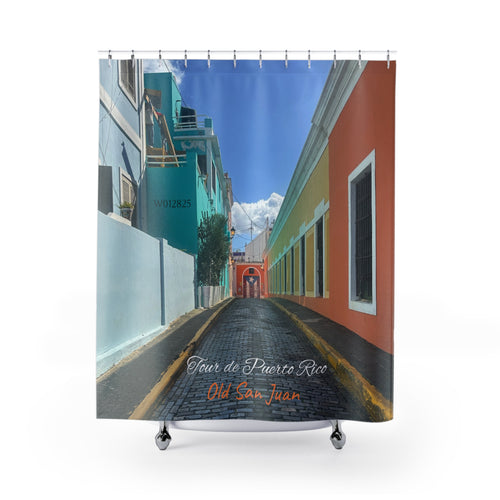 Tour de Puerto Rico Shower Curtains