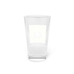 MystoryMixShow Pint Glass, 16oz