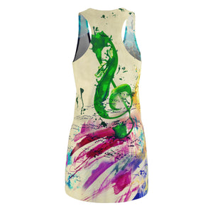 Sounds of The Soul Women's Cut & Sew Racerback Dress (AOP)