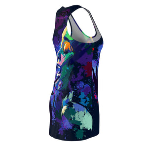 Women's Cut & Sew Racerback Dress (AOP)