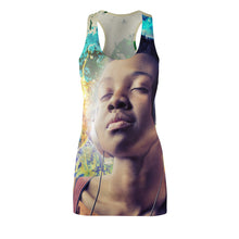 Load image into Gallery viewer, Sounds of The Soul Women&#39;s Cut &amp; Sew Racerback Dress (AOP)