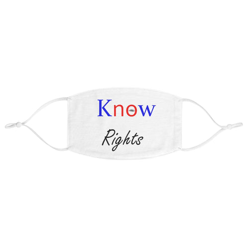 KnoW Rights Fabric Face Mask