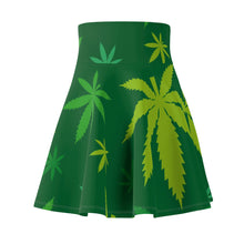 Load image into Gallery viewer, Big Leaf Women&#39;s Skater Skirt (AOP)