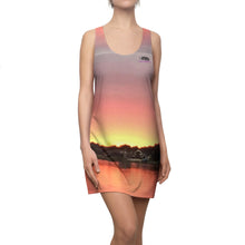 Load image into Gallery viewer, Florida&#39;s Sunset Women&#39;s Cut &amp; Sew Racer back Dress