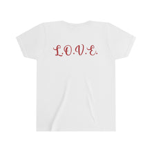 Load image into Gallery viewer, L.O.V.E. Youth Short Sleeve Tee