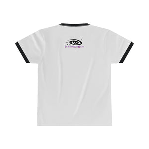 Interstellic Gear Galaxy Eye Unisex Ringer Tee