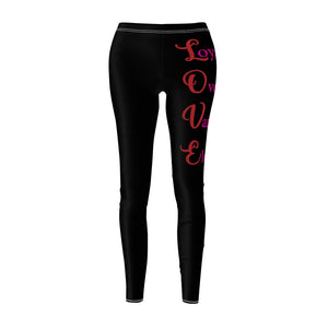 L.O.V.E. Women's Cut & Sew Casual Leggings