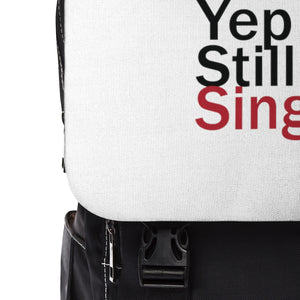 Yep Still Single. Unisex Casual Shoulder Backpack