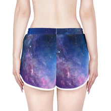 Load image into Gallery viewer, Spaceman Landing Women&#39;s Relaxed Shorts (AOP)