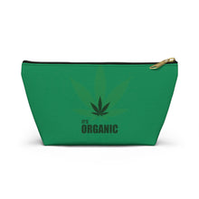 Load image into Gallery viewer, It&#39;s Organic Accessory Pouch w T-bottom (G)