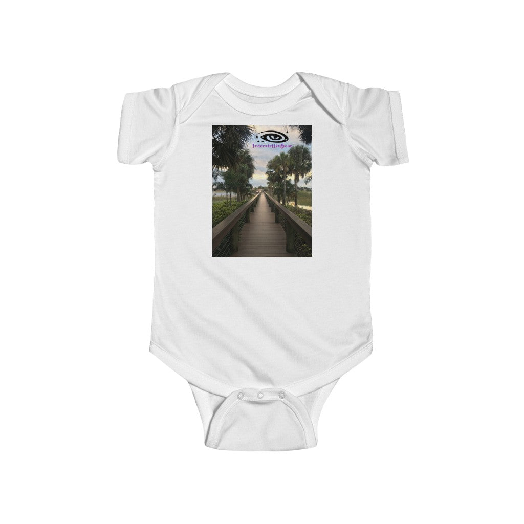 Florida Walkway Infant Fine Jersey Bodysuit