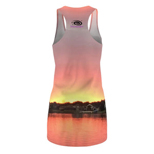 Florida's Sunset Women's Cut & Sew Racer back Dress