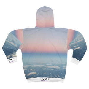 Tour Of Europe Skyline AOP Unisex Zip Hoodie