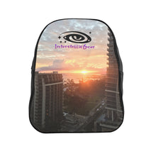 Load image into Gallery viewer, Hawaii City Sky lines School Backpack