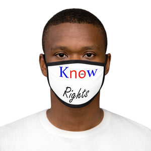 Know Rights Mixed-Fabric Face Mask