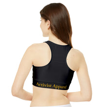 Load image into Gallery viewer, Stop Killing Black People High Neck Crop Bikini Top (AOP)