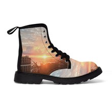 Load image into Gallery viewer, Hawaii&#39;s City Skies Men&#39;s Canvas Boots