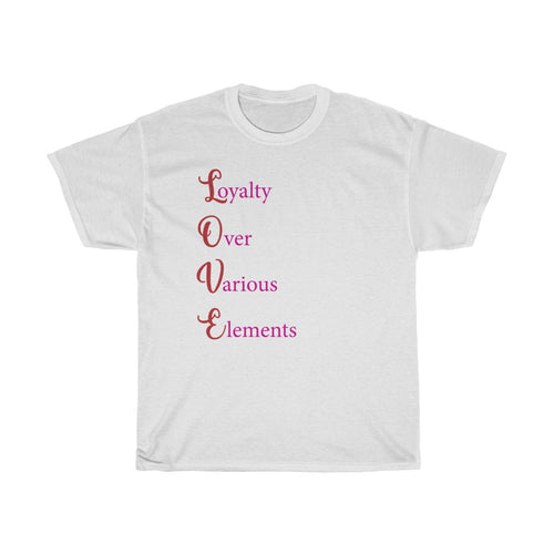 L.O.V.E. Unisex Heavy Cotton Tee