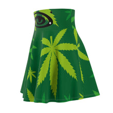 Load image into Gallery viewer, Big Leaf Women&#39;s Skater Skirt (AOP)