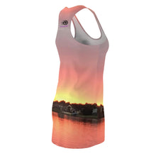 Load image into Gallery viewer, Florida&#39;s Sunset Women&#39;s Cut &amp; Sew Racer back Dress