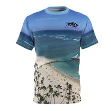 Load image into Gallery viewer, Waikiki Beach Unisex AOP Cut &amp; Sew Tee