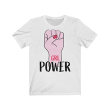 Load image into Gallery viewer, Girl Power Unisex Jersey Short Sleeve Tee