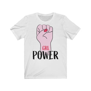 Girl Power Unisex Jersey Short Sleeve Tee