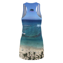 Load image into Gallery viewer, Waikiki Beach Women&#39;s Cut &amp; Sew Racerback Dress