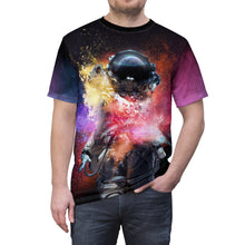 Load image into Gallery viewer, Spaceman Colorful Explosion Unisex AOP Cut &amp; Sew Tee