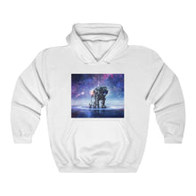 Load image into Gallery viewer, Spaceman Landing Unisex Heavy Blend™ Hooded Sweatshirt