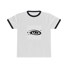 Load image into Gallery viewer, Interstellic Gear Galaxy Eye Unisex Ringer Tee