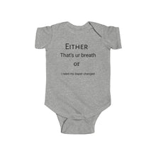 Load image into Gallery viewer, Infant Fine Jersey Bodysuit