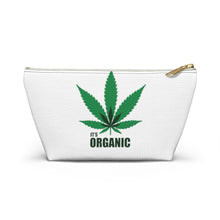 Load image into Gallery viewer, It&#39;s Organic Accessory Pouch w T-bottom