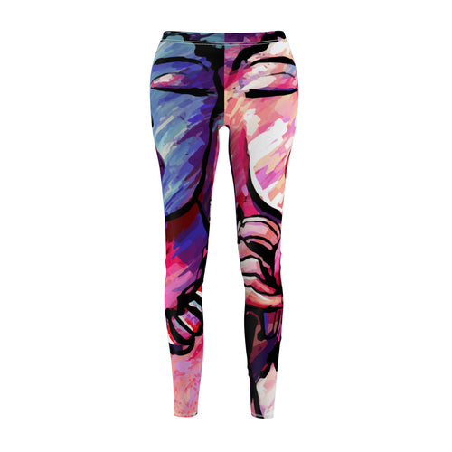 Women's Cut & Sew Casual Leggings (AOP)