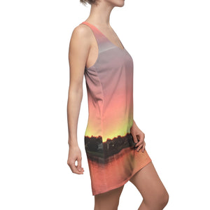 Florida's Sunset Women's Cut & Sew Racer back Dress