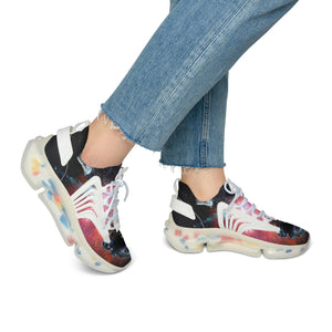 Spaceman Women's Mesh Sneakers