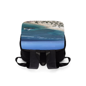 Waikiki Beach Unisex Casual Shoulder Backpack