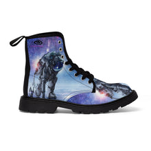 Load image into Gallery viewer, Spaceman Landed Men&#39;s Canvas Boots