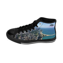 Load image into Gallery viewer, Chi-Town City Skies Men&#39;s High-top Sneakers