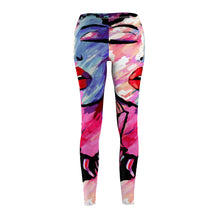 Load image into Gallery viewer, Women&#39;s Cut &amp; Sew Casual Leggings (AOP)