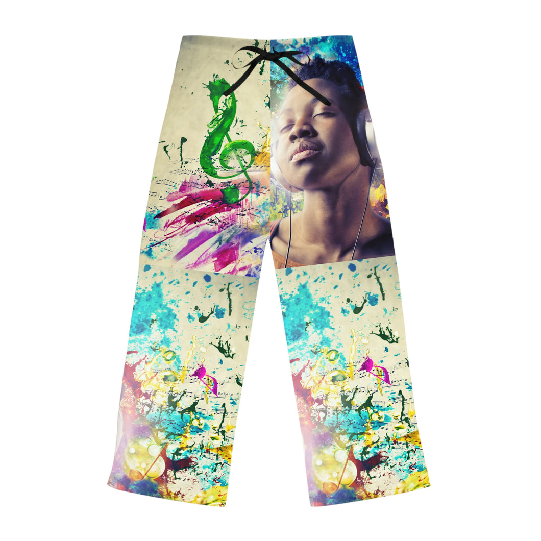 Music II My Ears Women's Pajama Pants (AOP)