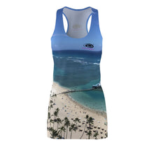 Load image into Gallery viewer, Waikiki Beach Women&#39;s Cut &amp; Sew Racerback Dress