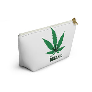 It's Organic Accessory Pouch w T-bottom